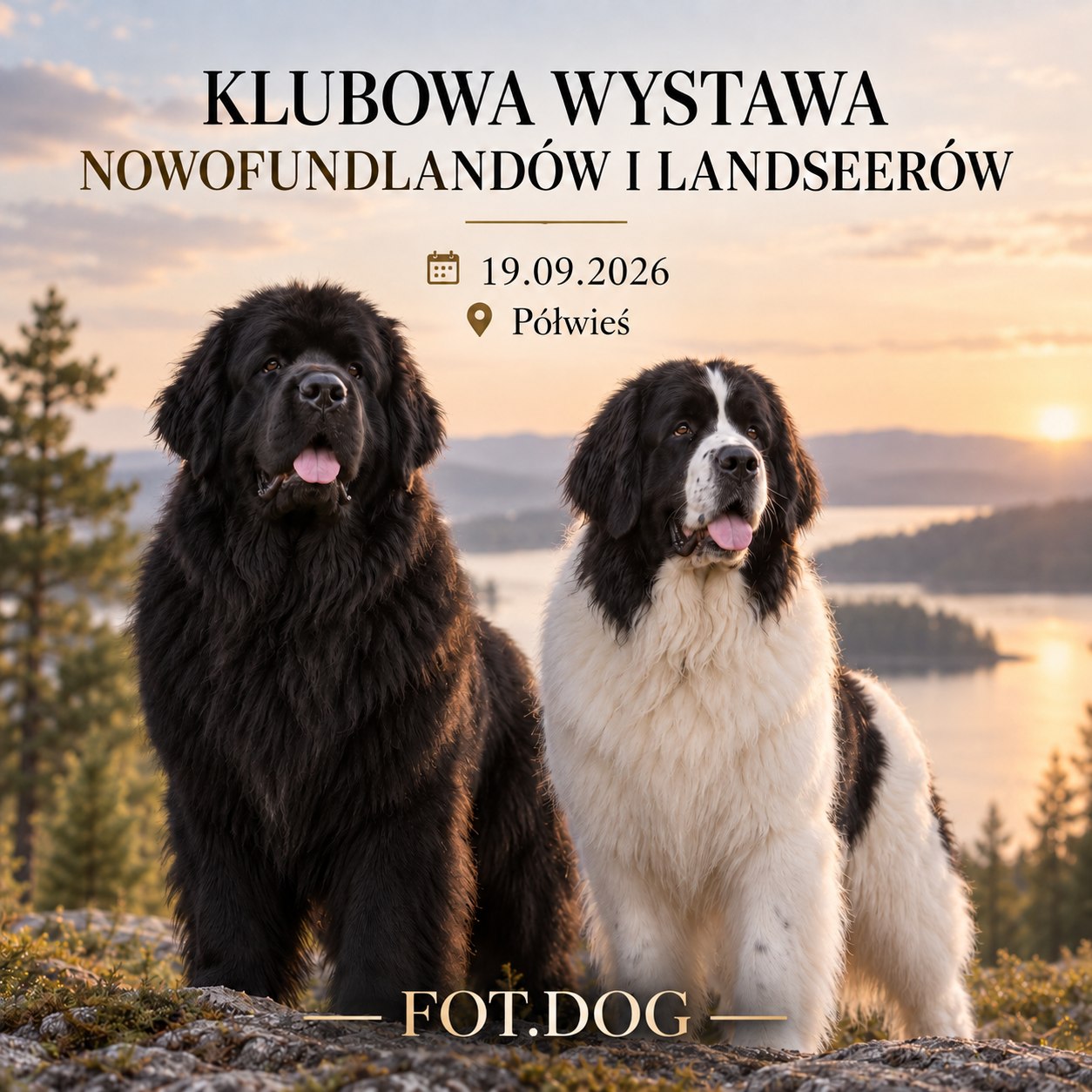 Klubowa Wystawa Nowofunladów i Landseerów 2026
